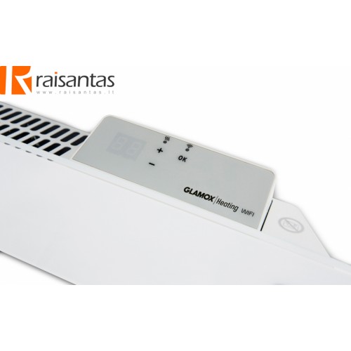 Programuojamas skaitmeninis termostatas GLAMOX heating H40/H60 WT White: